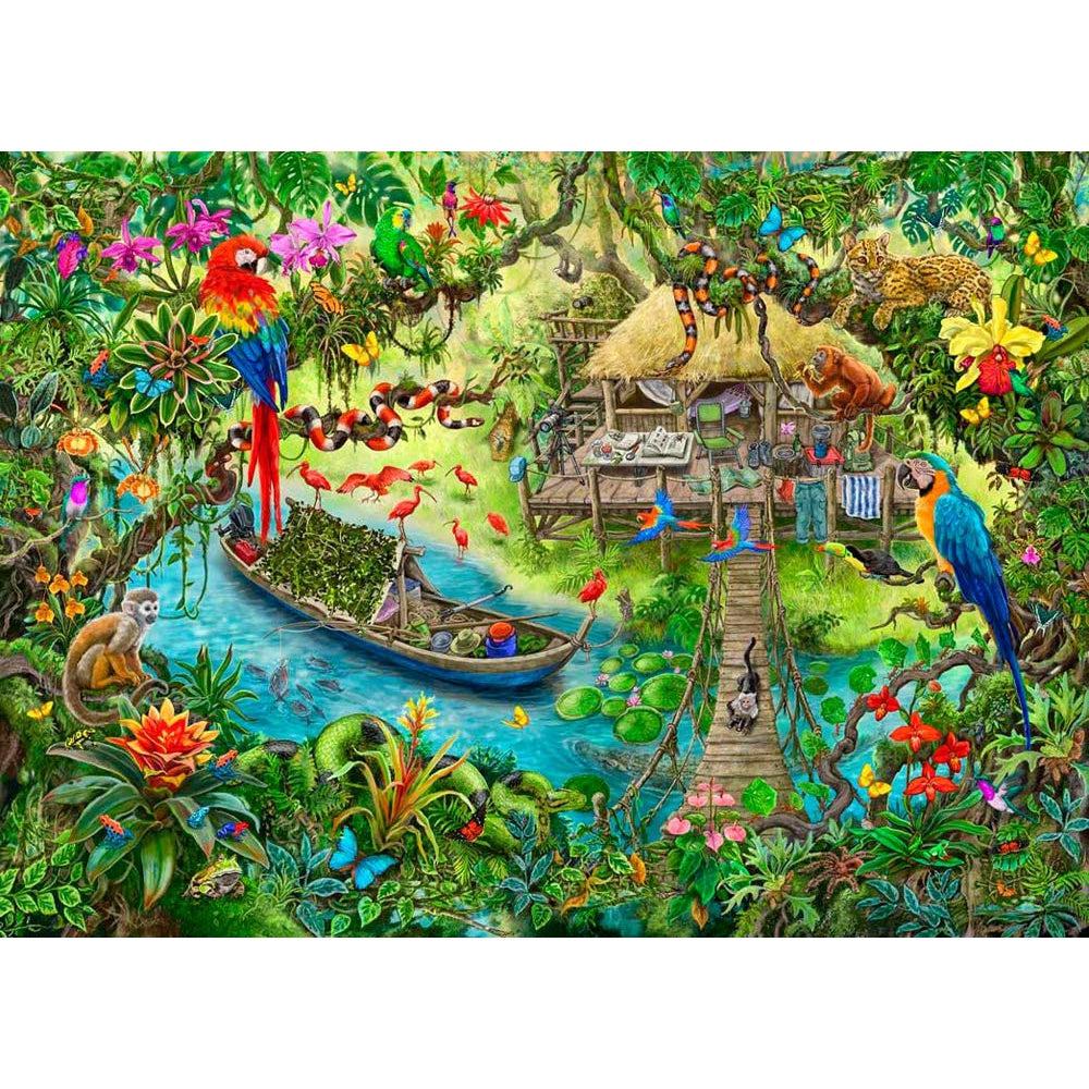 Escape Puzzle: Jungle Journey 368pc-Ravensburger-The Red Balloon Toy Store
