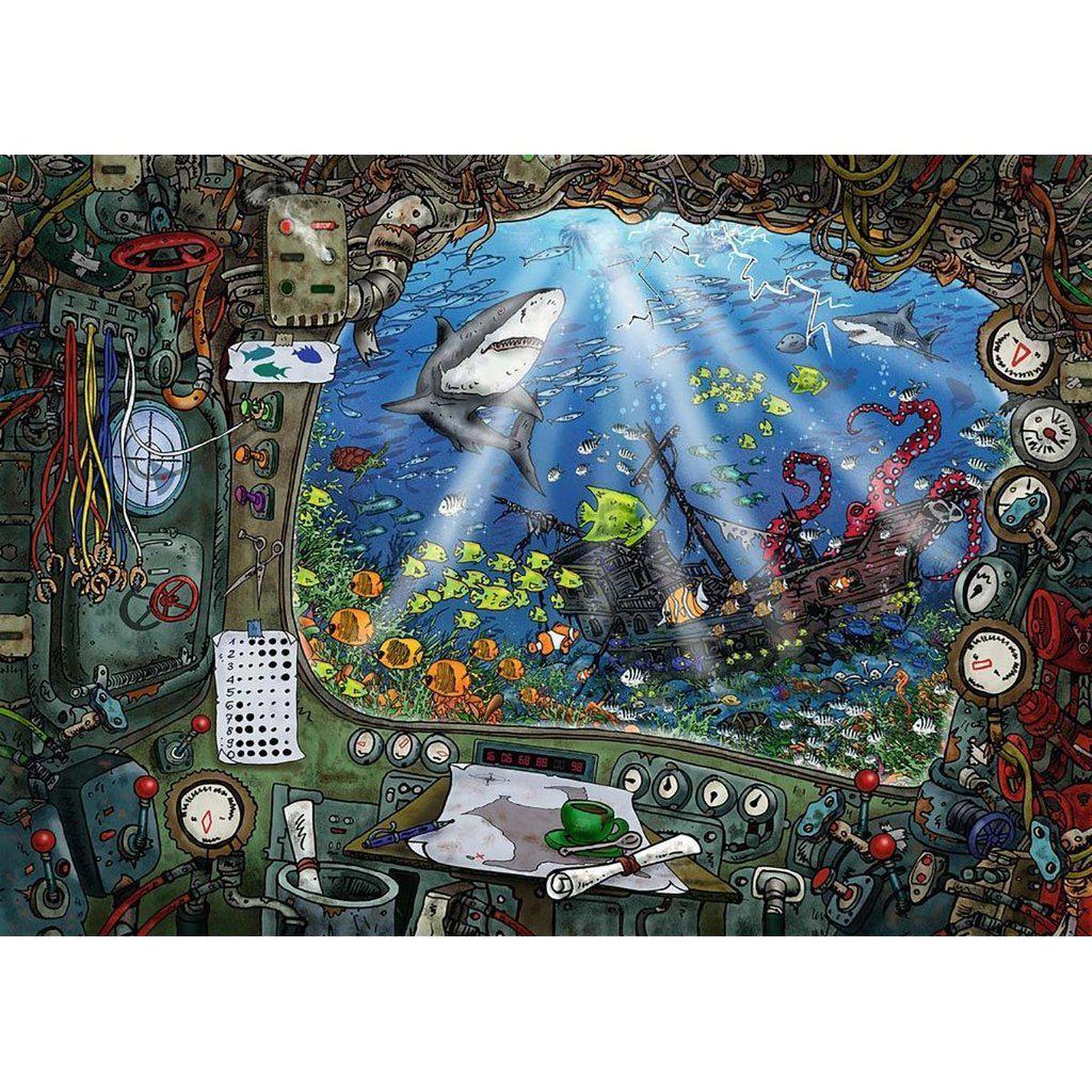 Escape Puzzle: Submarine 759pc-Ravensburger-The Red Balloon Toy Store