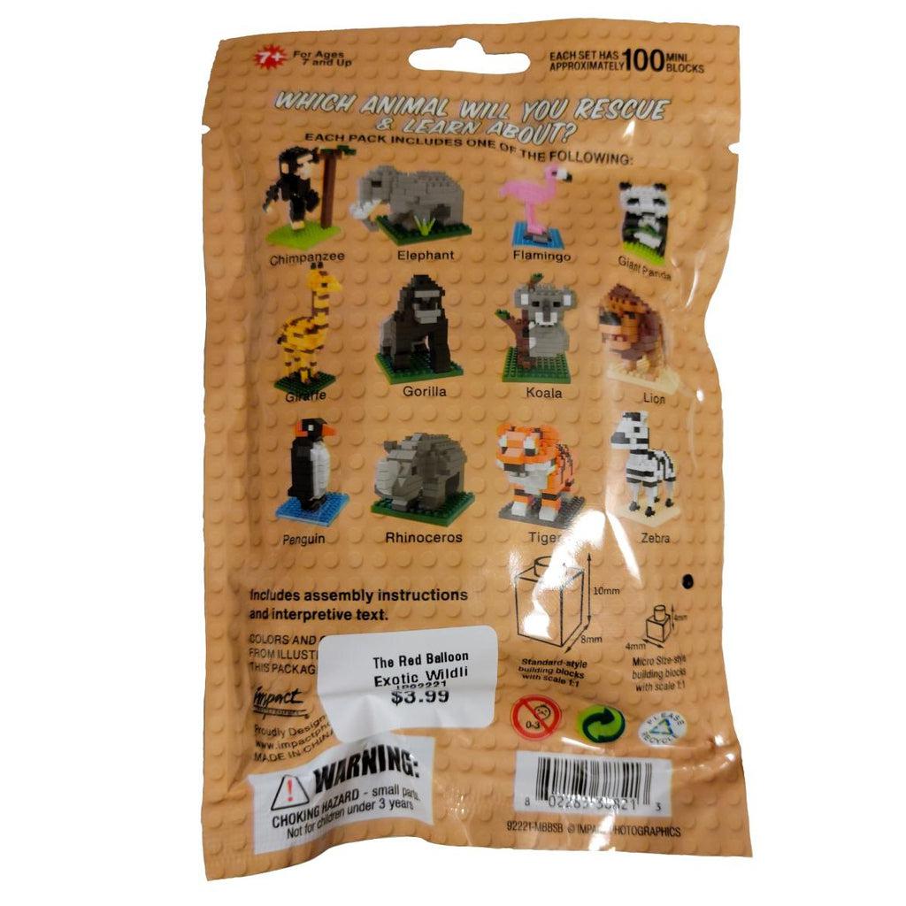 Exotic Wildlife Mystery Mini Block Pack-Impact Photographics-The Red Balloon Toy Store
