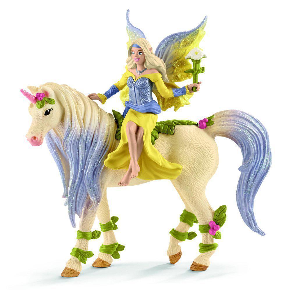 Fairy Sera with Blossom Unicorn-Schleich-The Red Balloon Toy Store