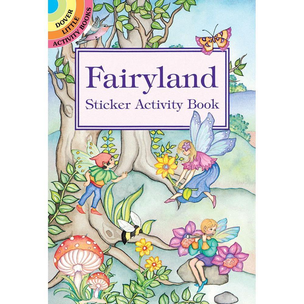 Fairyland Sticker Activity Book-Dover Publications-The Red Balloon Toy Store