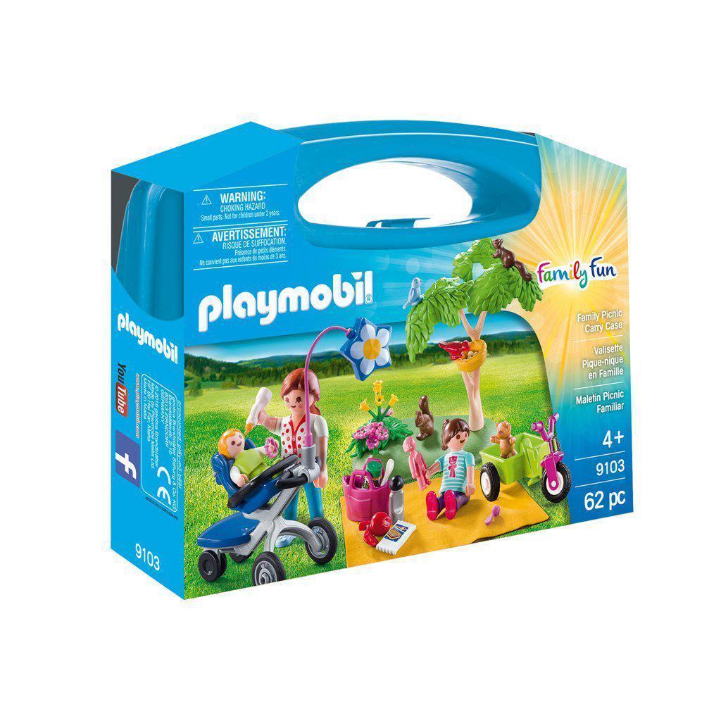 Family Picnic Carry Case-Playmobil-The Red Balloon Toy Store