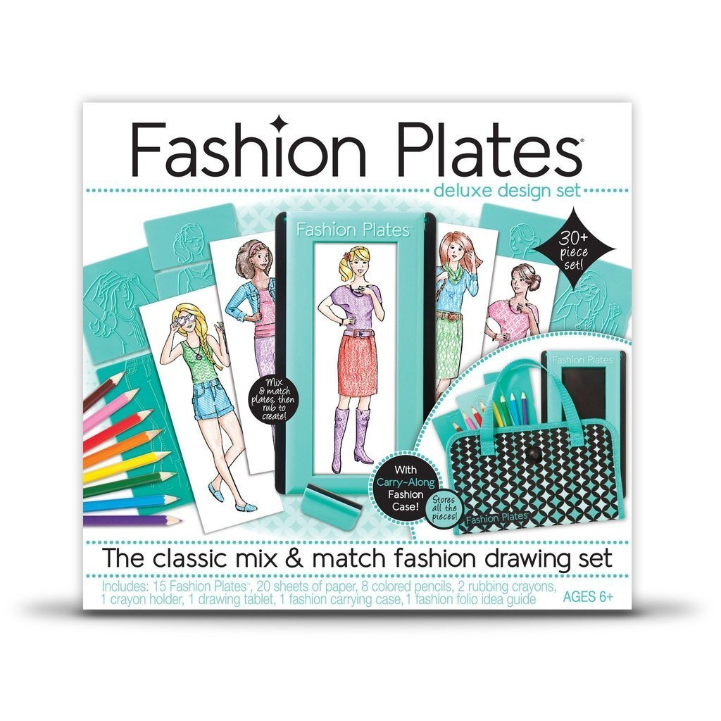 Fashion Plates® Deluxe Design Set-KAHOOTZ-The Red Balloon Toy Store