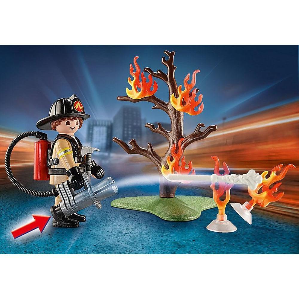 Fire Rescue Carry Case 24pc-Playmobil-The Red Balloon Toy Store