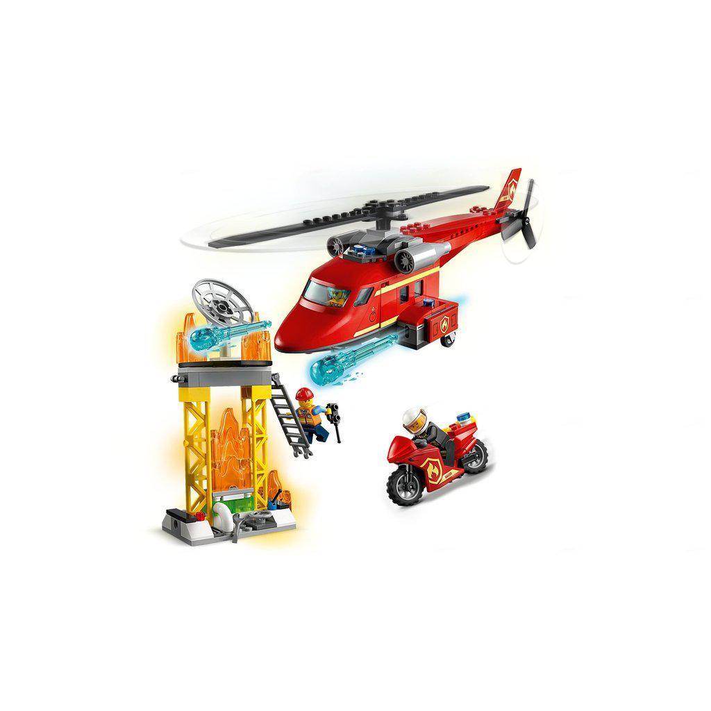 Fire Rescue Helicopter-LEGO-The Red Balloon Toy Store