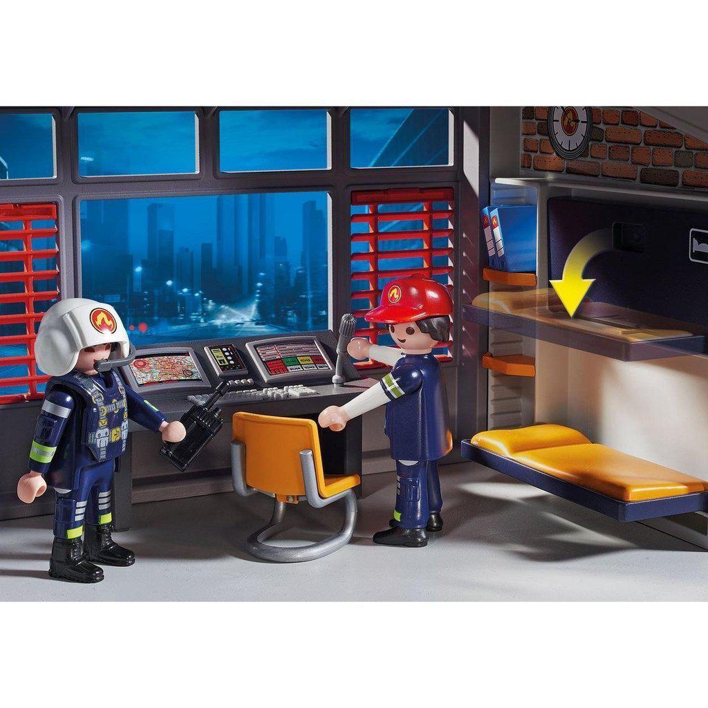 Fire Station-Playmobil-The Red Balloon Toy Store