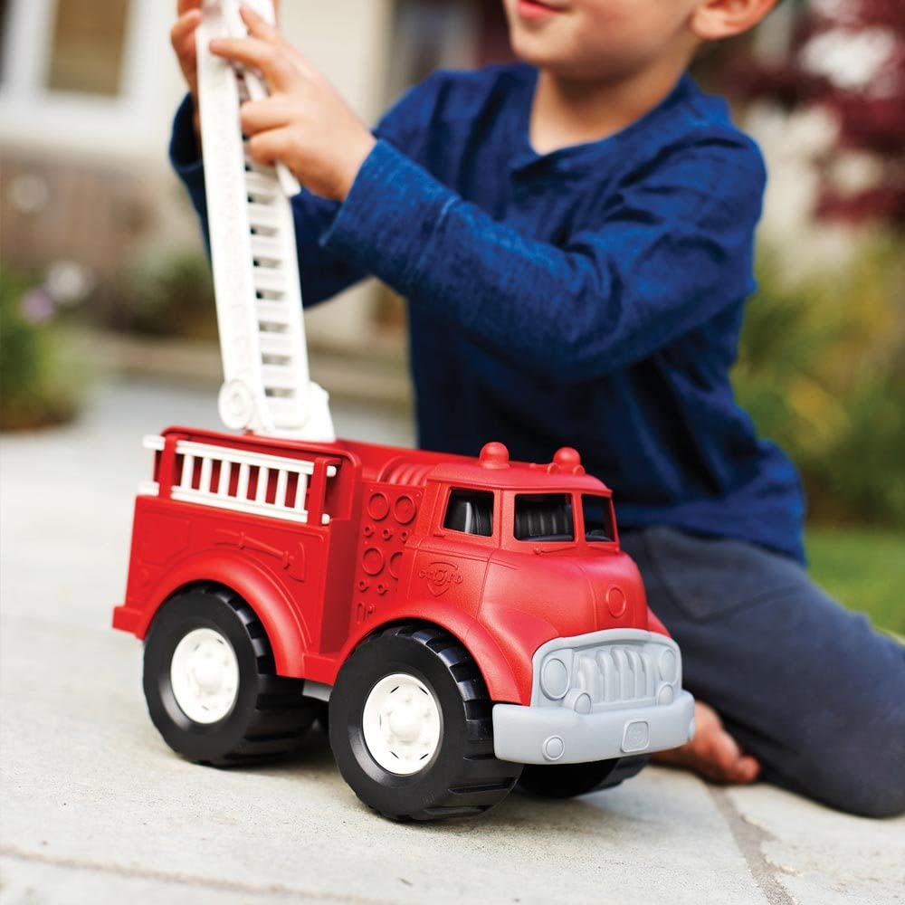 Fire Truck-Green Toys-The Red Balloon Toy Store