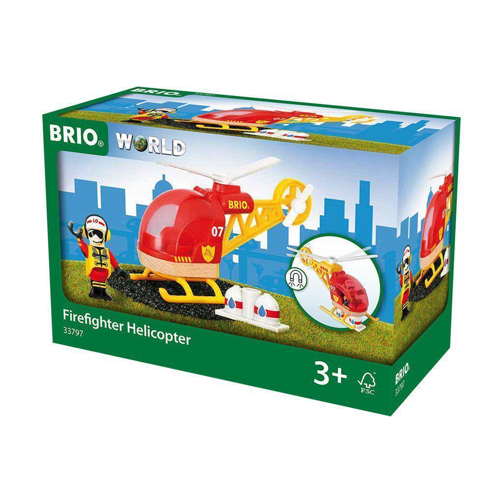Firefighter Helicopter-Brio-The Red Balloon Toy Store