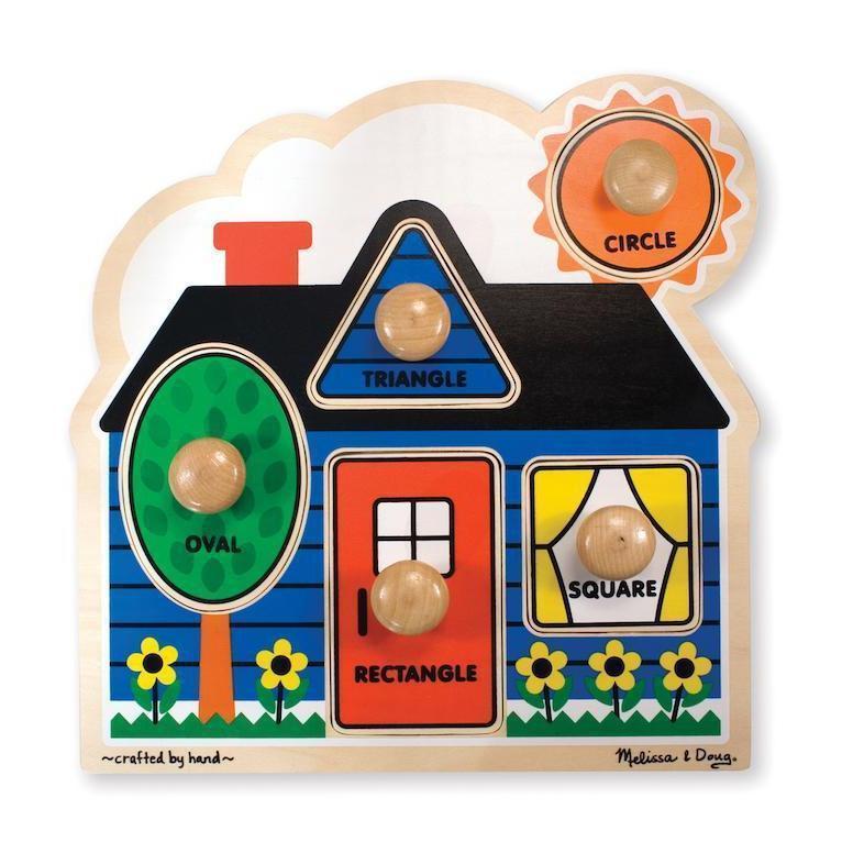 First Shapes Jumbo Knob-Melissa & Doug-The Red Balloon Toy Store