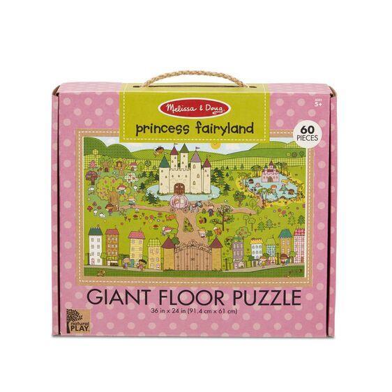Floor Puzzle: Princess Fairyland 60 pcs-Melissa & Doug-The Red Balloon Toy Store
