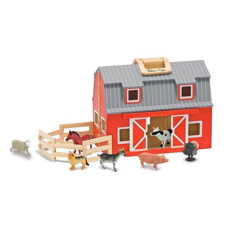 Fold & Go Barn-Melissa & Doug-The Red Balloon Toy Store
