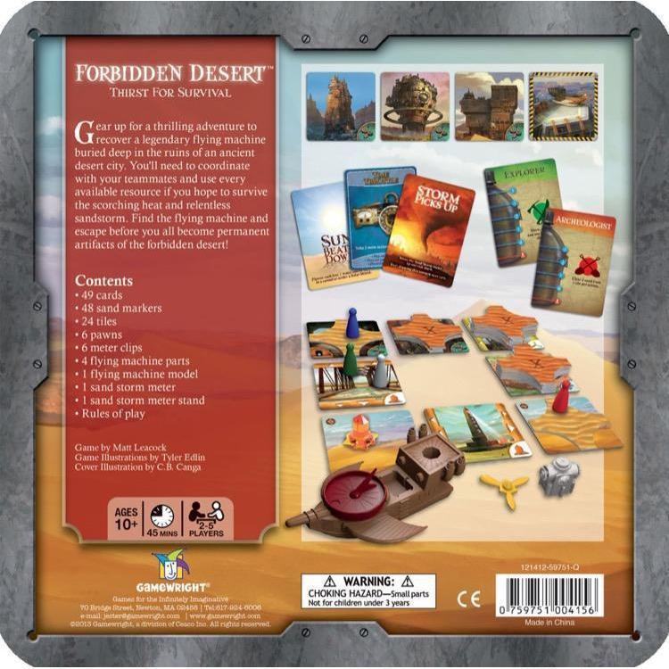 Forbidden Desert-Gamewright-The Red Balloon Toy Store