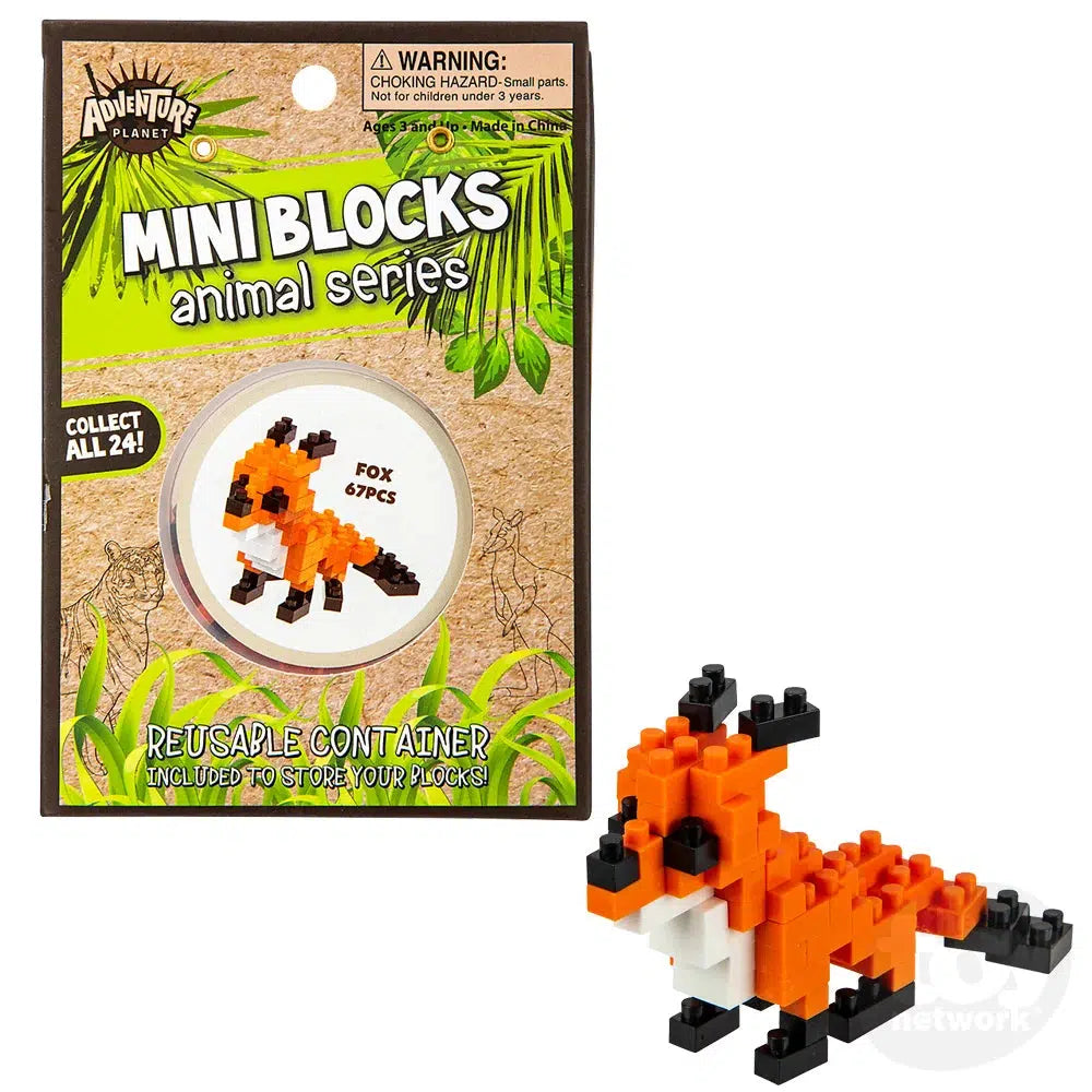 Fox - Mini Blocks-Adventure Planet-The Red Balloon Toy Store