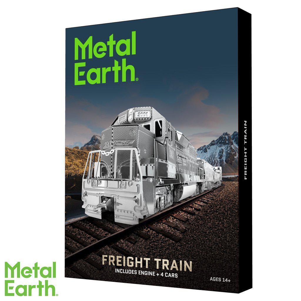 Freight Train Set-Metal Earth-The Red Balloon Toy Store