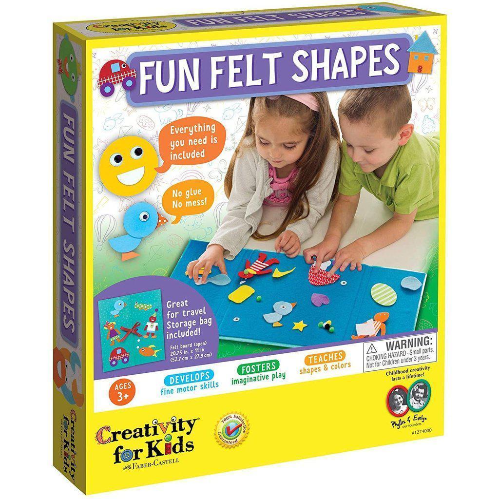 Fun Felt Shapes-Creativity for Kids-The Red Balloon Toy Store