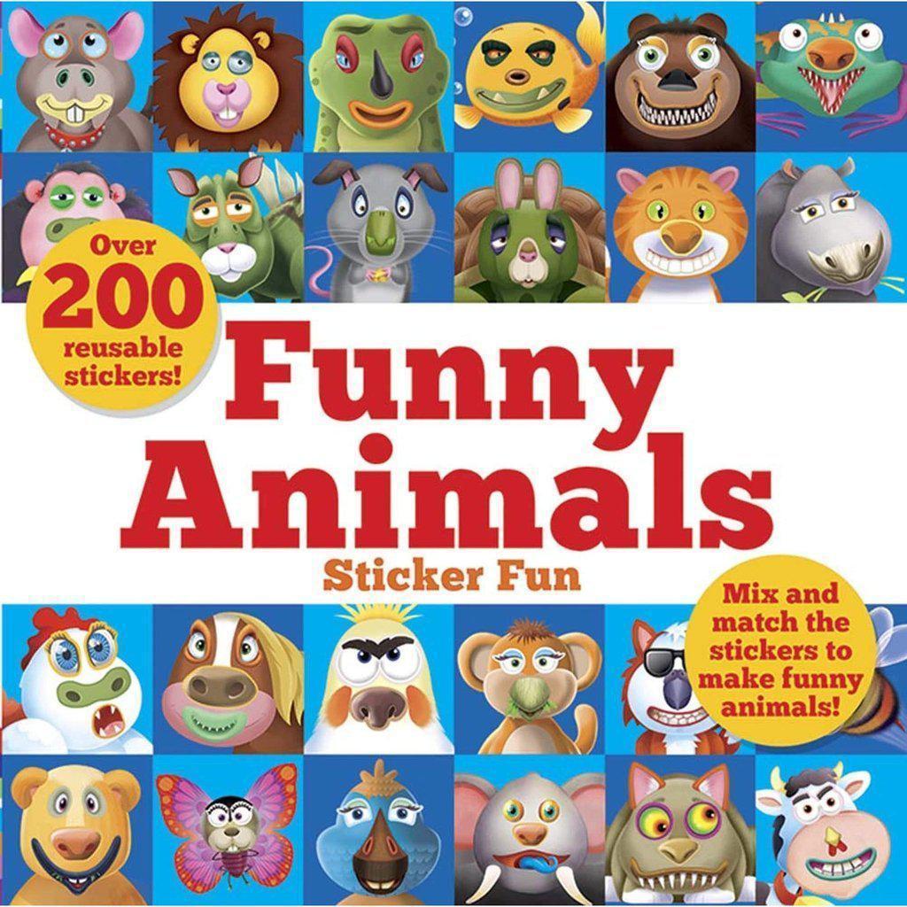 Funny Animals Sticker Fun-Dover Publications-The Red Balloon Toy Store