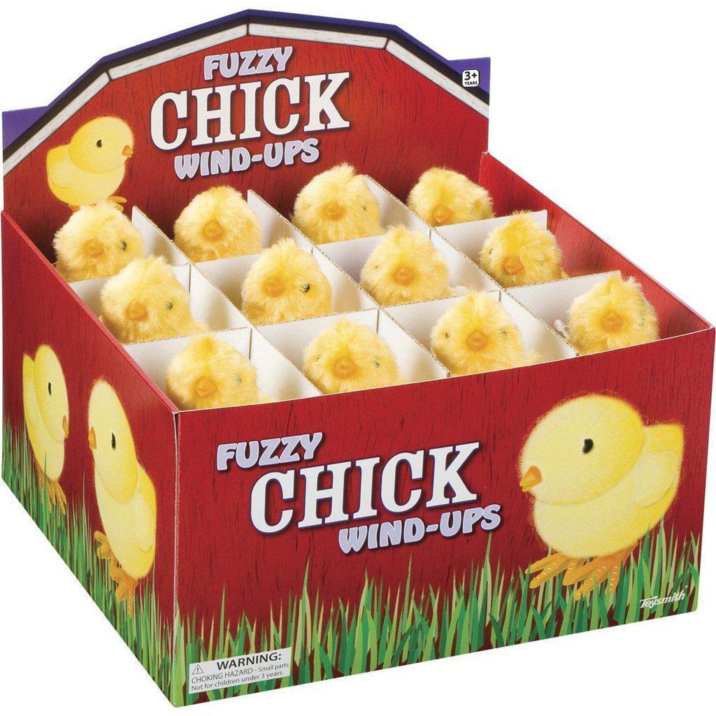 Fuzzy Chick Wind-Ups-Toysmith-The Red Balloon Toy Store