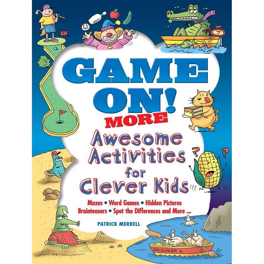 Game On! MORE Awesome Activities for Clever Kids-Dover Publications-The Red Balloon Toy Store