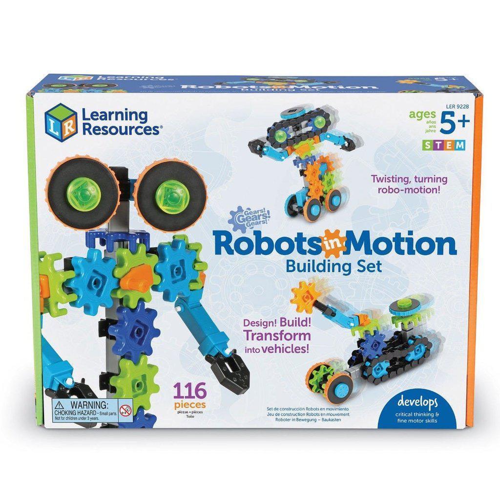 Gears! Gears! Robots in Motion-Learning Resources-The Red Balloon Toy Store