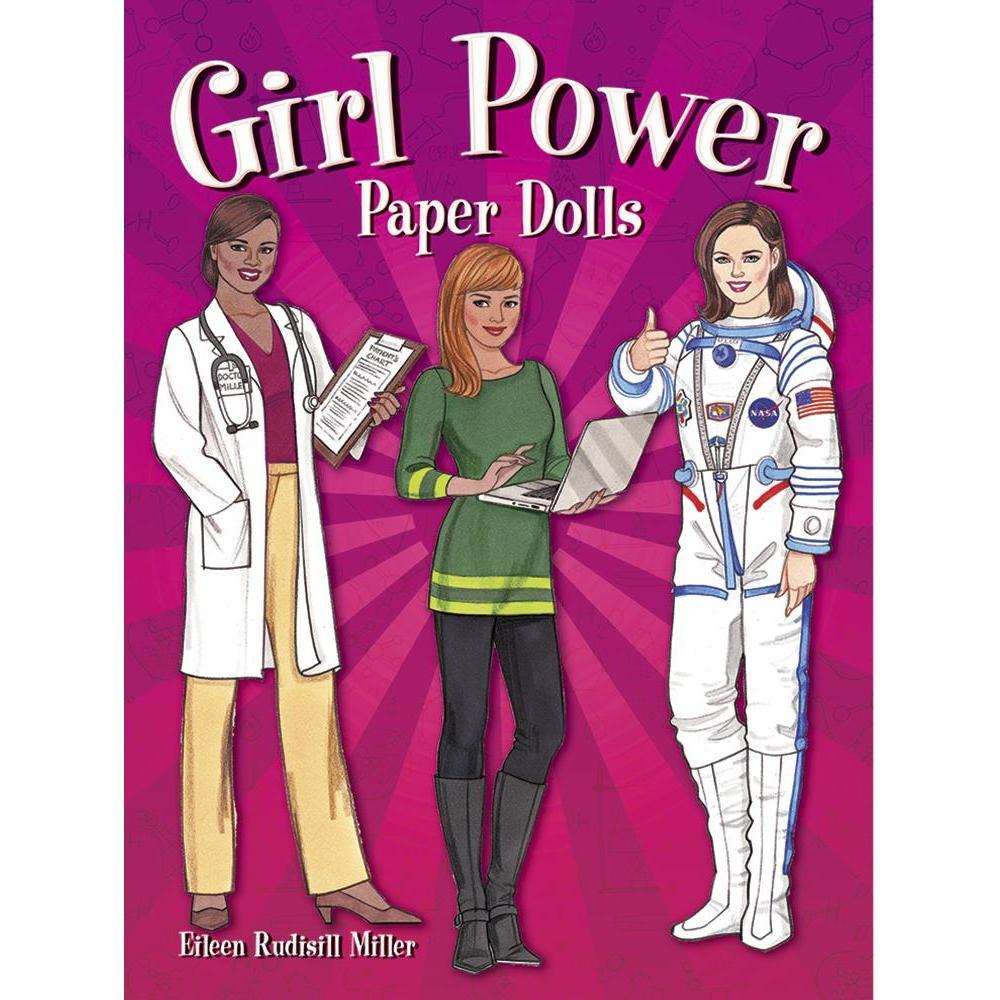 Girl Power Paper Dolls-Dover Publications-The Red Balloon Toy Store