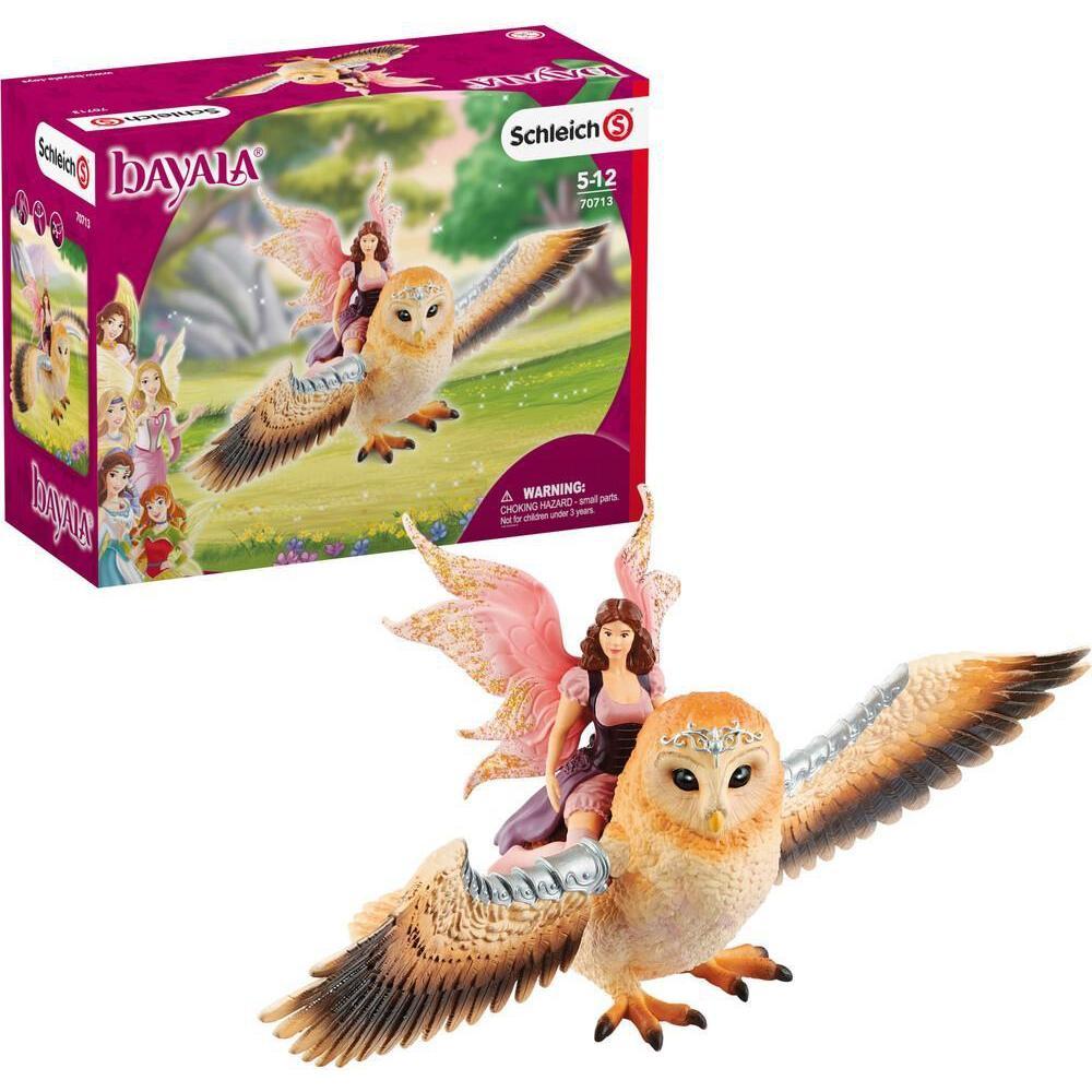 Glam Owl-Fairy in Flight-Schleich-The Red Balloon Toy Store