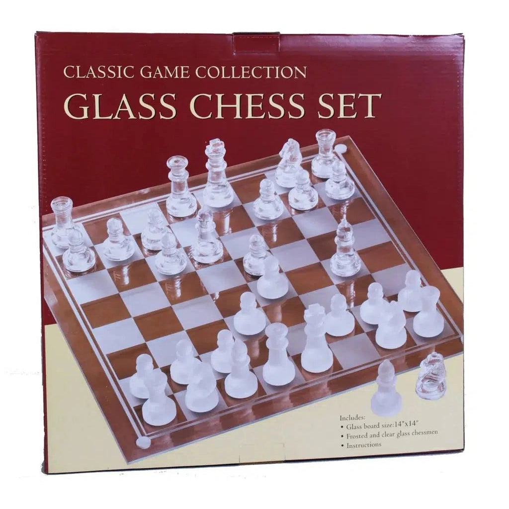 Glass Chess Set-John N. Hansen-The Red Balloon Toy Store