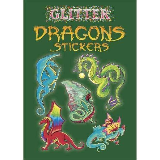 Glitter Dragons Stickers-Dover Publications-The Red Balloon Toy Store