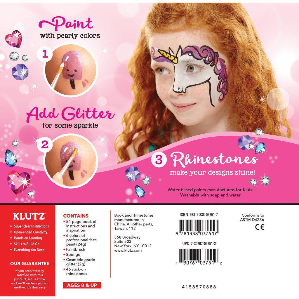 Glitter Face Painting-Klutz-The Red Balloon Toy Store
