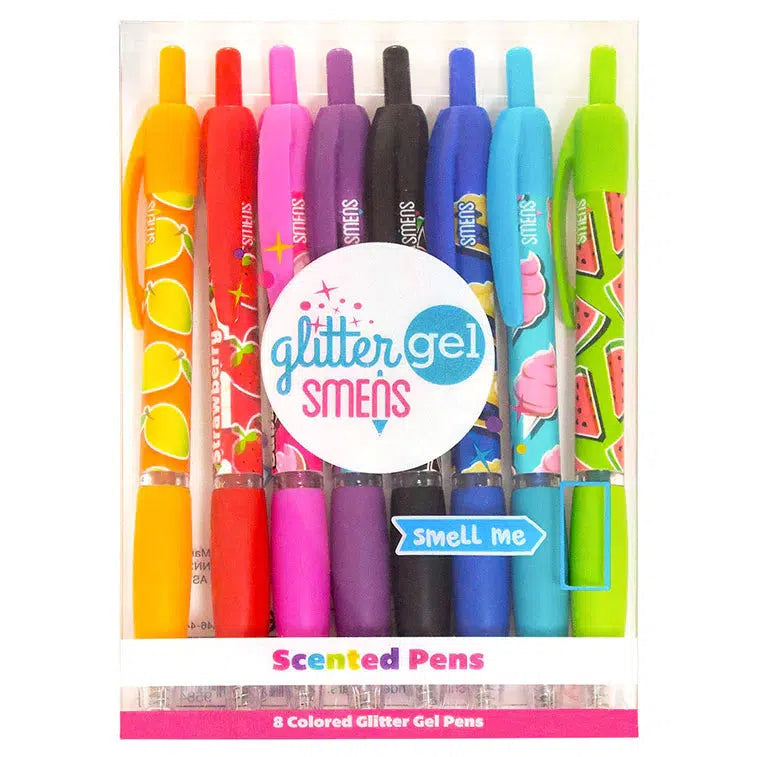 Glitter Gel Pen 8-pack-Scentco-The Red Balloon Toy Store