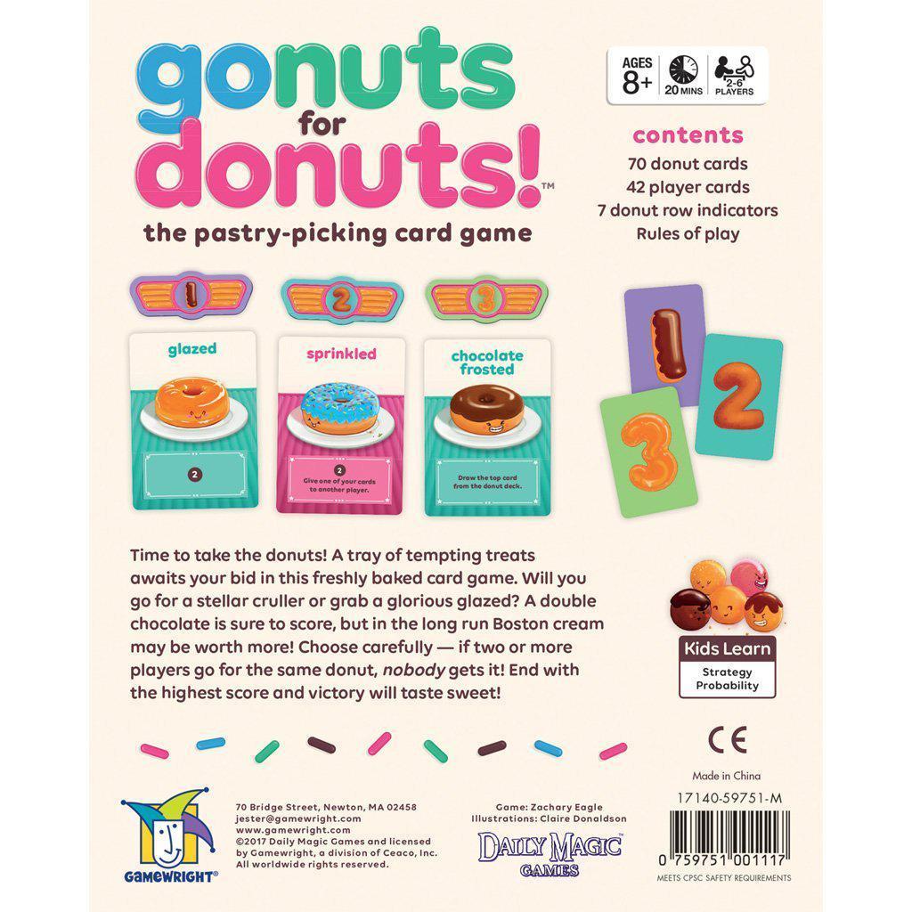 Go Nuts For Donuts!-Gamewright-The Red Balloon Toy Store