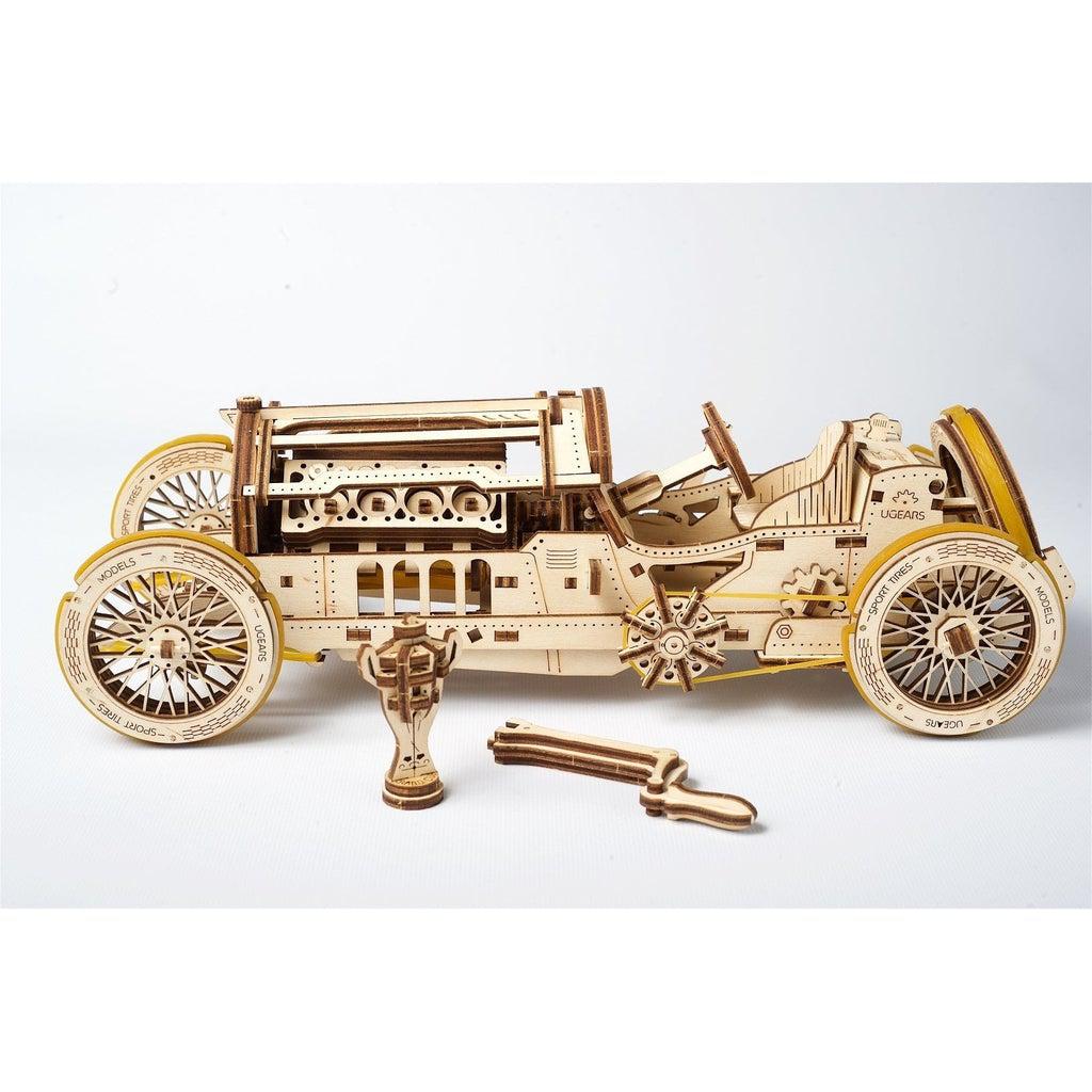 Grand Prix Car - UGears-UGears-The Red Balloon Toy Store
