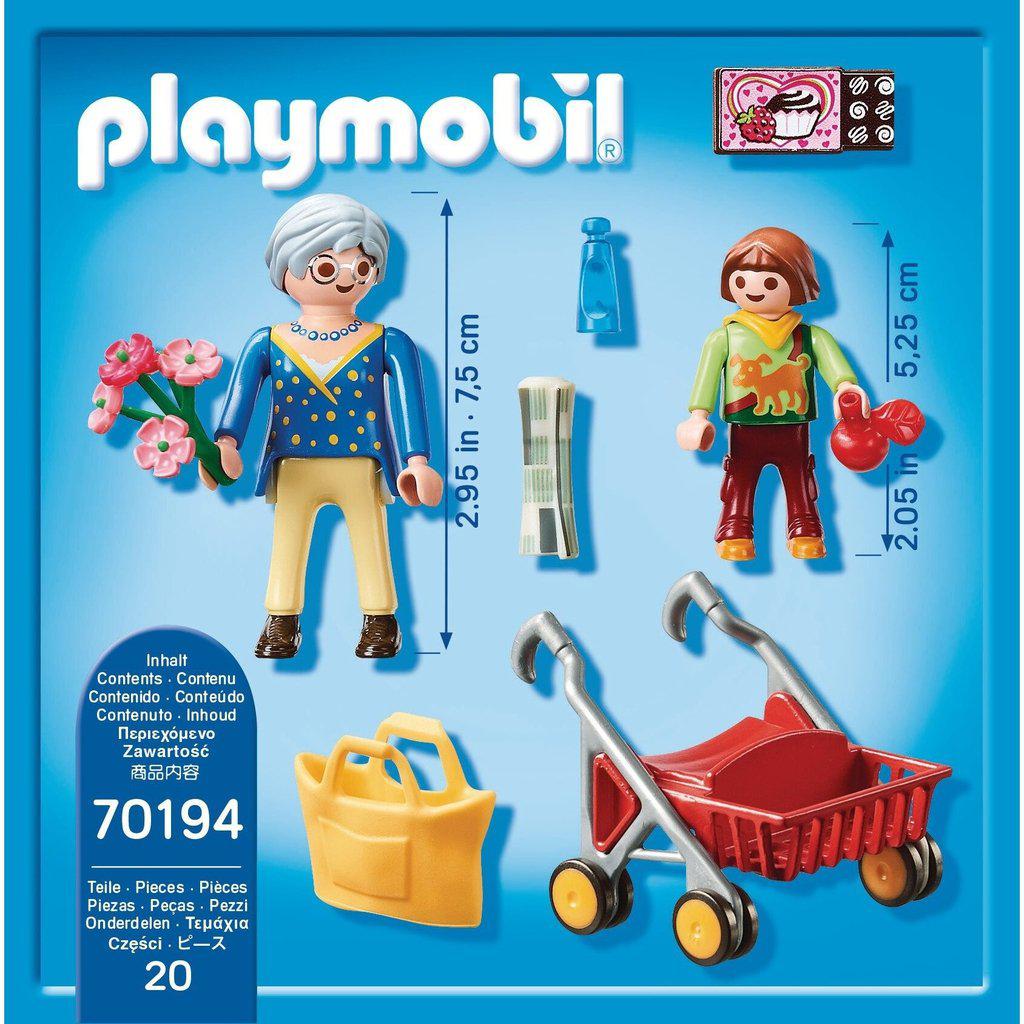 Grandmother With Child-Playmobil-The Red Balloon Toy Store