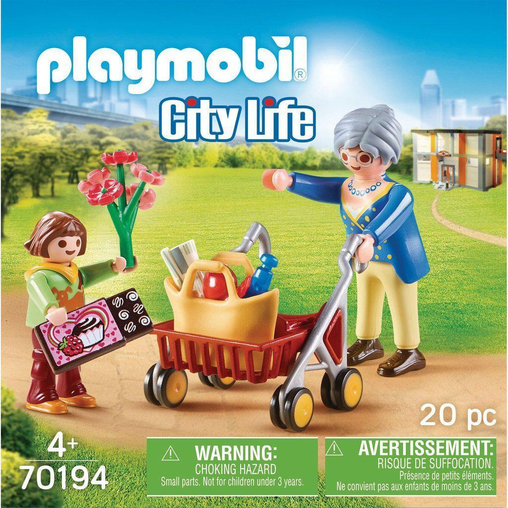 Grandmother With Child-Playmobil-The Red Balloon Toy Store