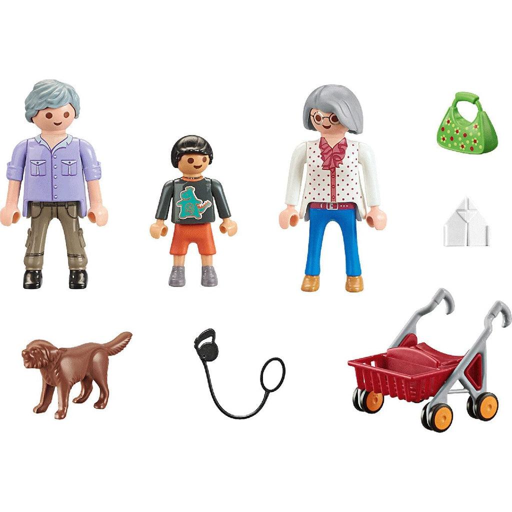Grandparents with Child-Playmobil-The Red Balloon Toy Store