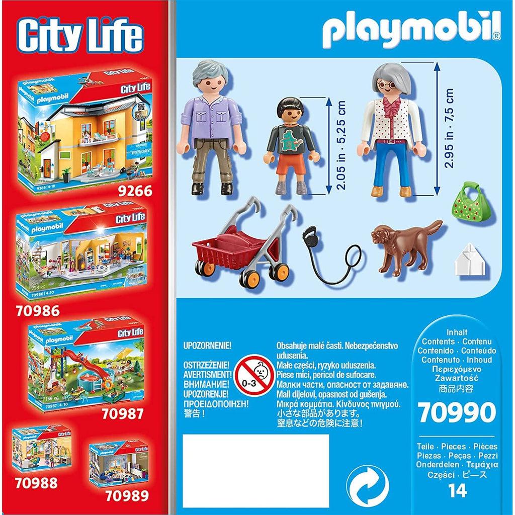 Grandparents with Child-Playmobil-The Red Balloon Toy Store