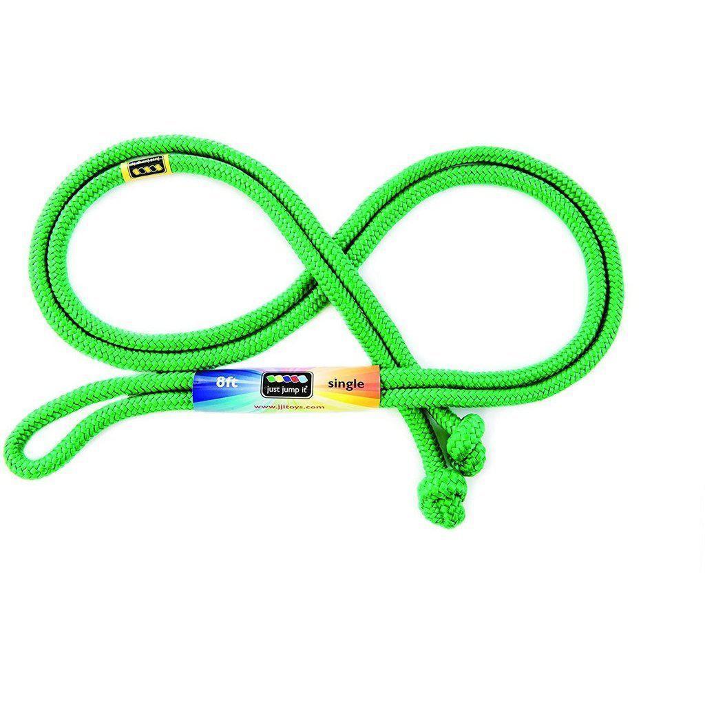 Green 8' Jump Rope-Just Jump It-The Red Balloon Toy Store