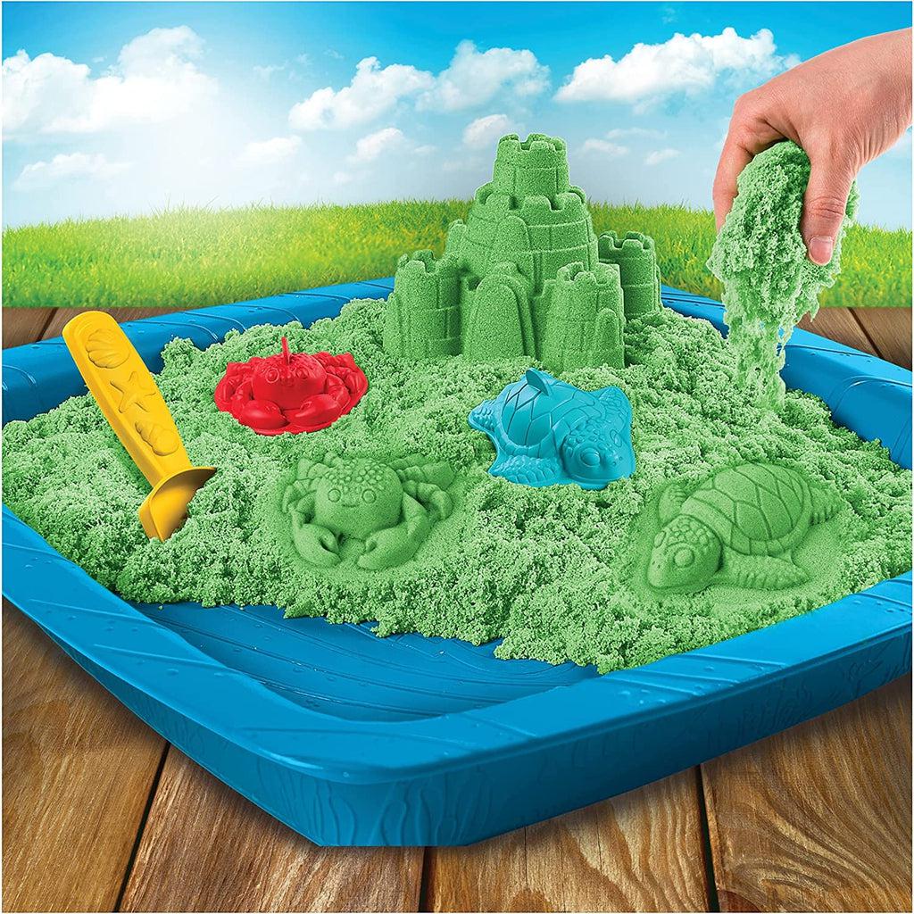 Green Kinetic Sand Playset-Spin Master-The Red Balloon Toy Store