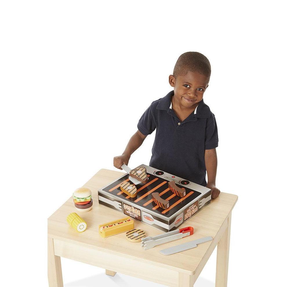 Grill & Serve BBQ Set-Melissa & Doug-The Red Balloon Toy Store