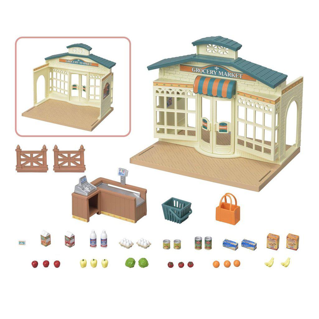 Grocery Market-Calico Critters-The Red Balloon Toy Store
