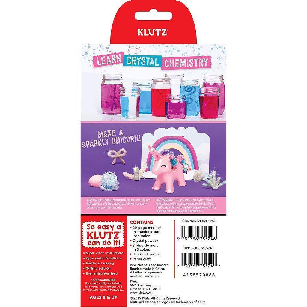 Grow Your Own Crystal Unicorn-KLUTZ-The Red Balloon Toy Store