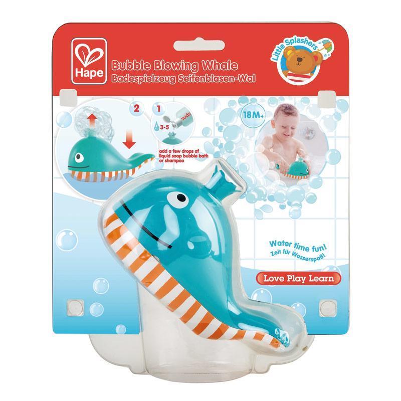 Hape Toys Bubble Blowing Whale-Hape-The Red Balloon Toy Store