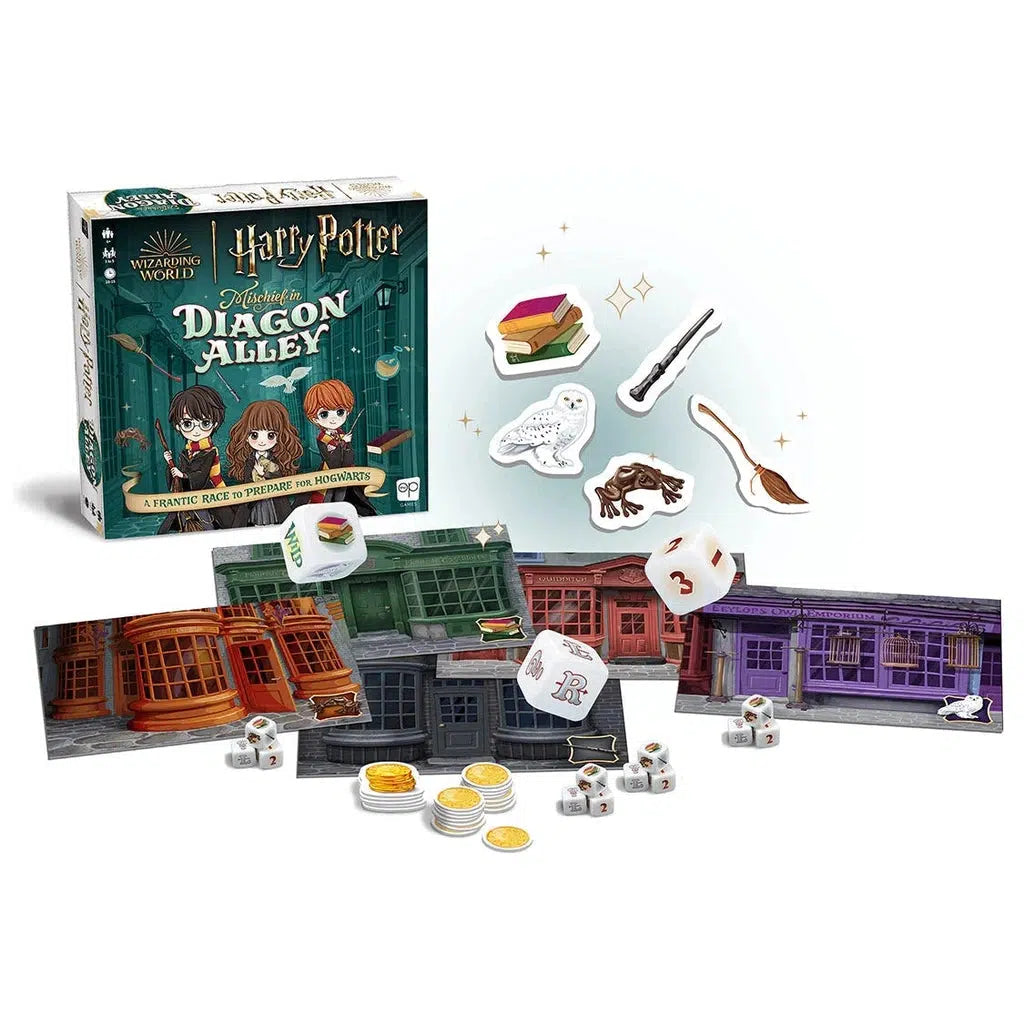 Harry Potter Mischief in Diagon Alley-USAopoly-The Red Balloon Toy Store