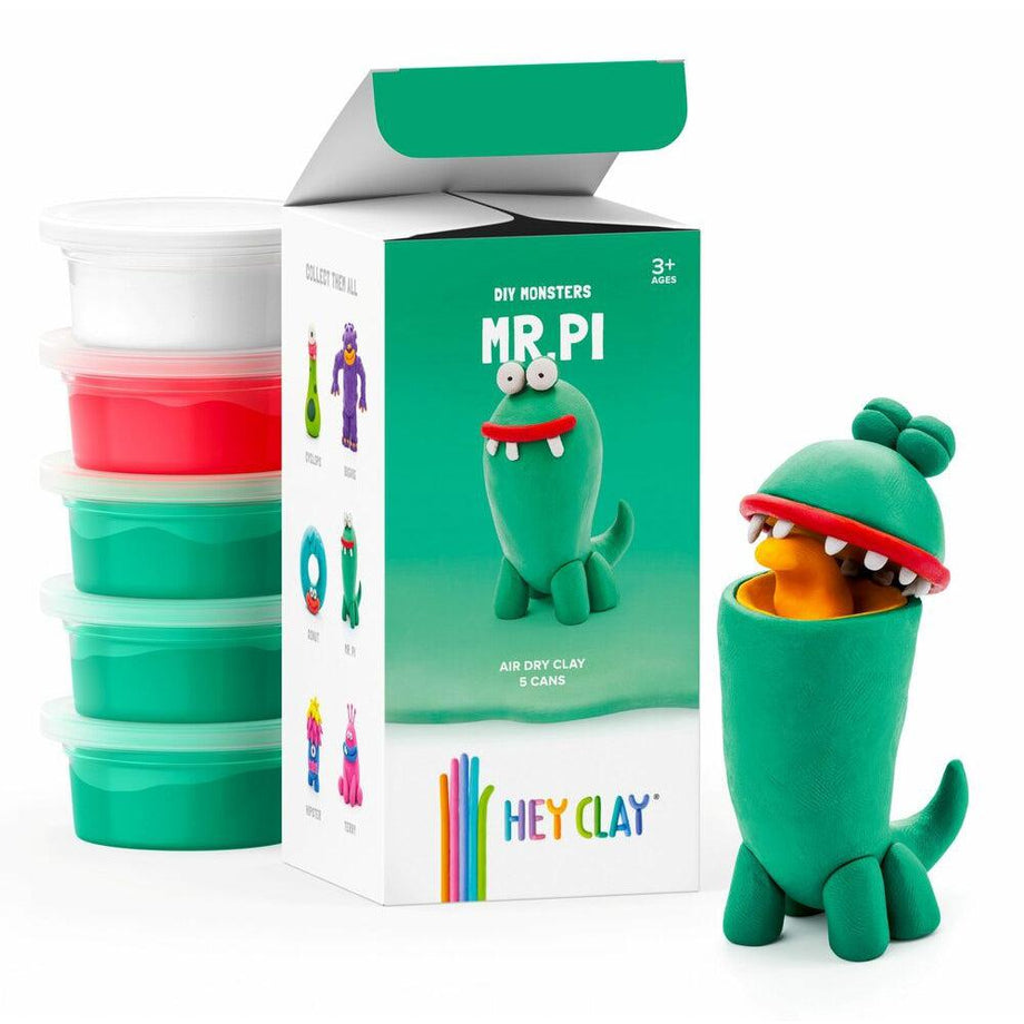 Hey Clay Claymates Caterpillar - Fat Brain Toys - Dancing Bear Toys