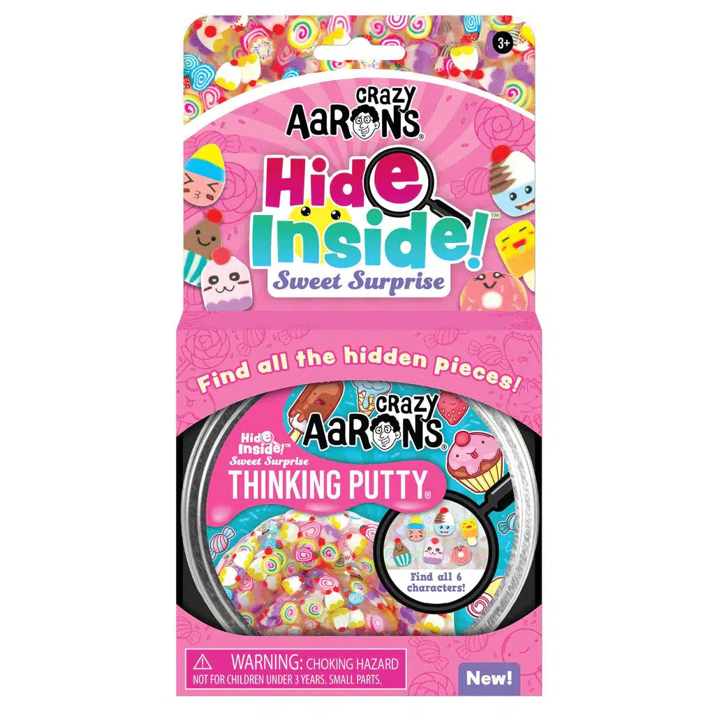 Hide Inside Thinking Putty - Sweet Surprise-Crazy Aaron's-The Red Balloon Toy Store