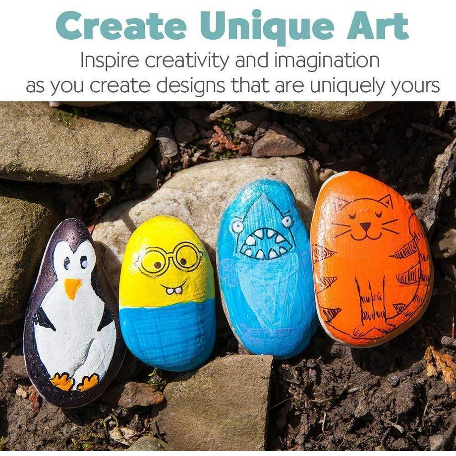 Creativity for Kids Hide & Seek Rock Painting Kit