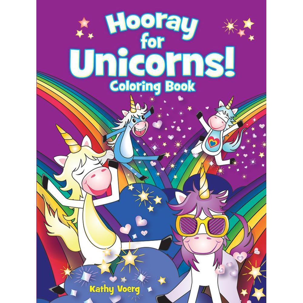 Hooray for Unicorns! Coloring Book-Dover Publications-The Red Balloon Toy Store