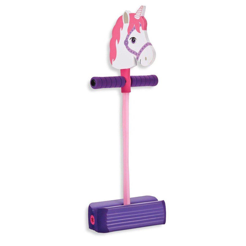 Hop & Squeak Unicorn Pogo Jumper-Kidoozie-The Red Balloon Toy Store
