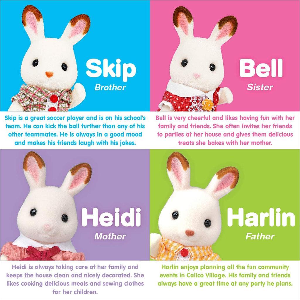 Hopscotch Rabbit Family-Calico Critters-The Red Balloon Toy Store