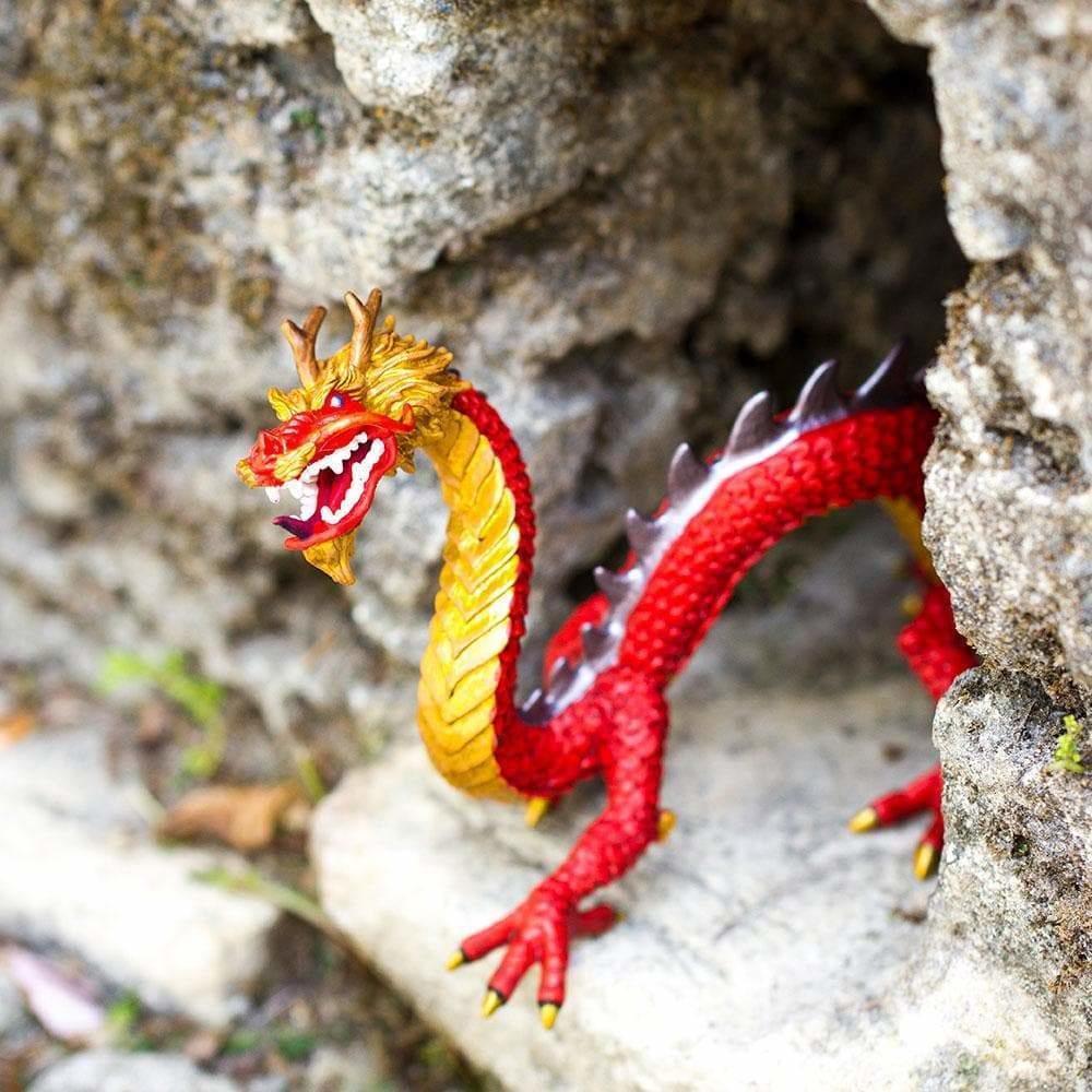 Horned Chinese Dragon-Safari Ltd-The Red Balloon Toy Store
