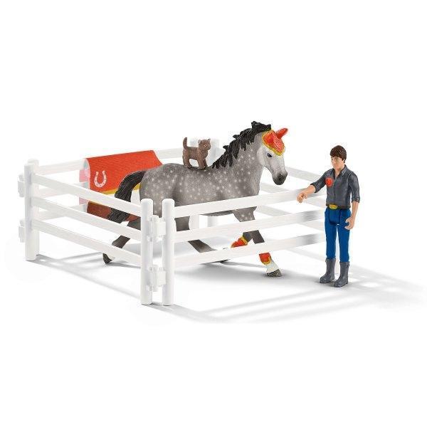 Horse Club Mia’s vaulting riding set-Schleich-The Red Balloon Toy Store